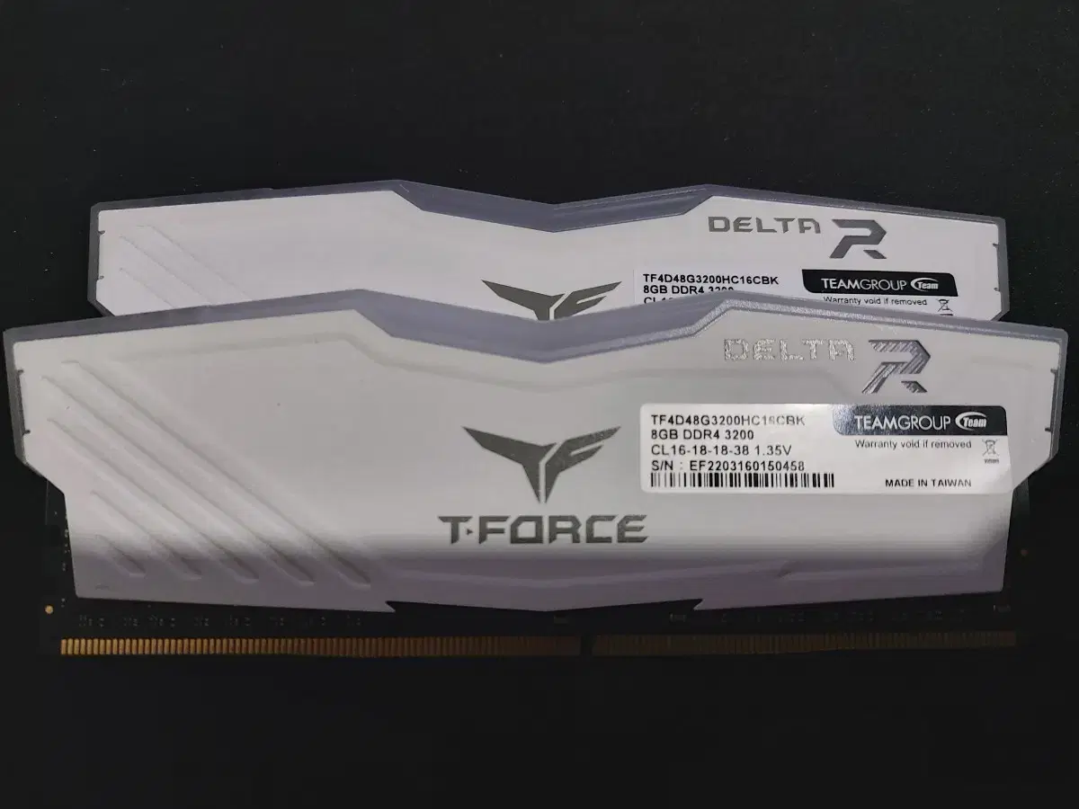 팀그룹 DDR4 3200 CL16 DELTA 램 8GB x2 (16GB)